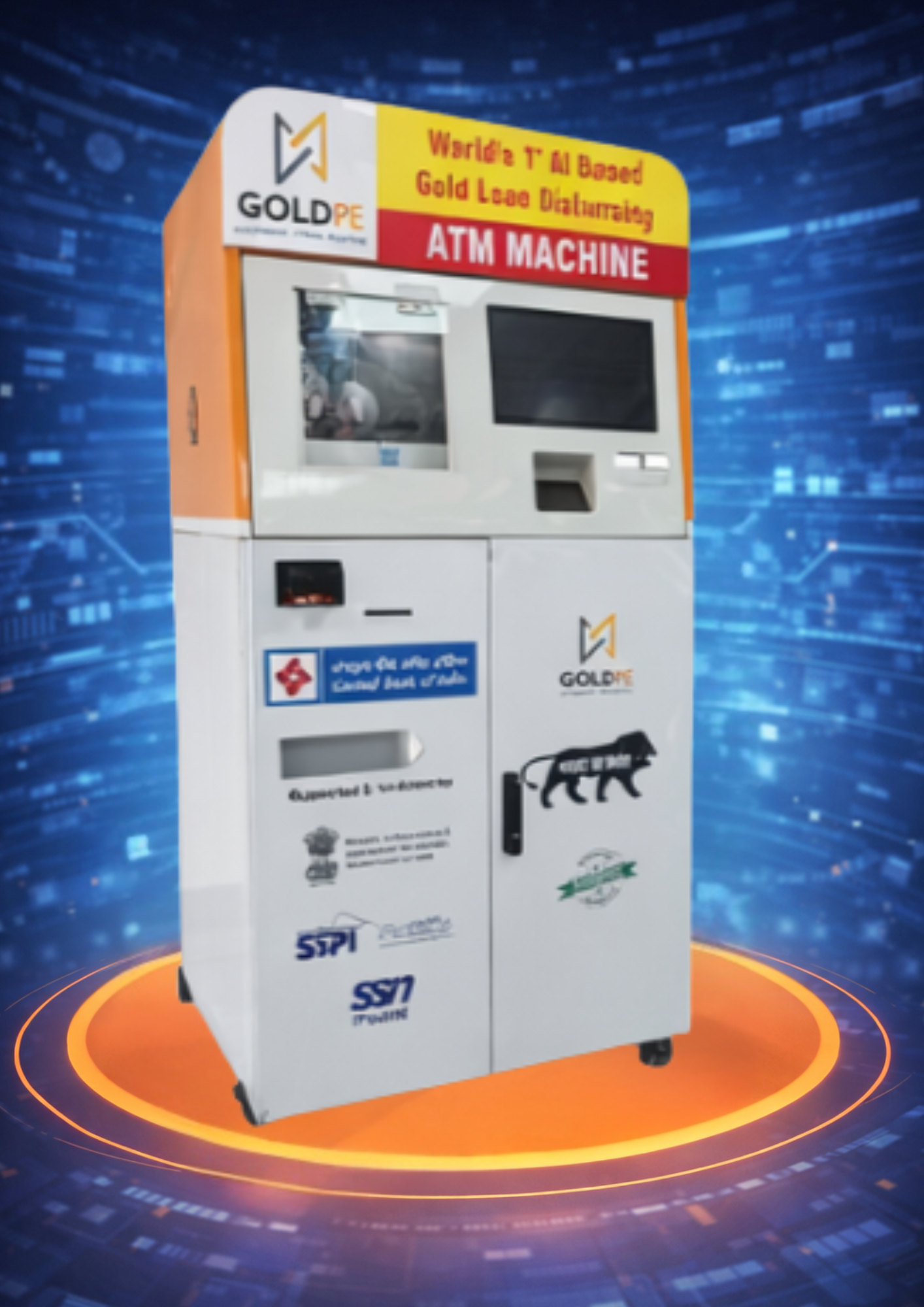 GoldPE APM Machine — Gold Loan Kiosk