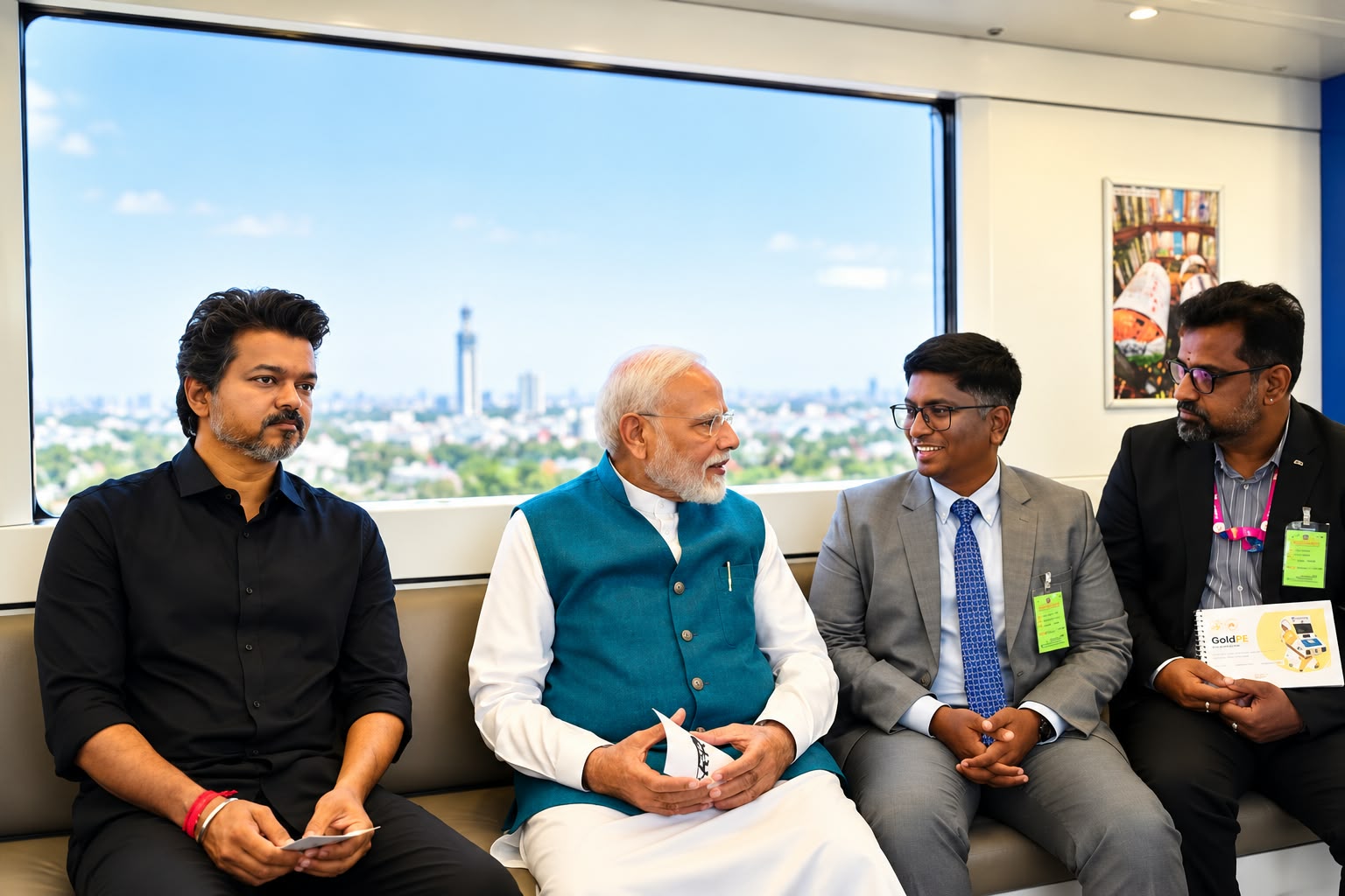 GoldPE CEO was selected to meet PM and CM on 11th OCT 26